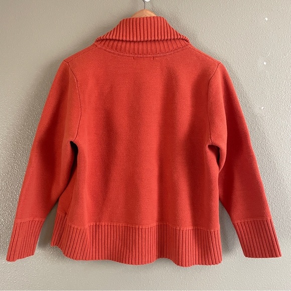 Allison Daley Button Down Cardigan Sweater Big Buttons Long Sleeve - Picture 4 of 8